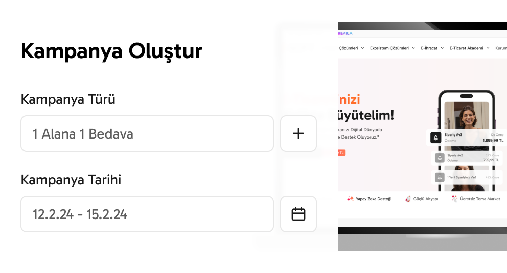 Kolay Kampanya Arayüzü