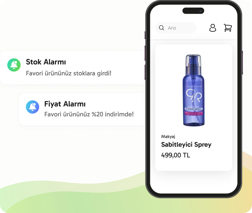 Stok ve Fiyat Alarmları